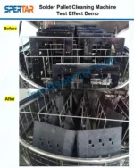 BC210 Ultrasonic Cleaning Machine for Wave Solder Pallets SMT Fixtures PCB Assembly Line
