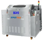 BC410 automatic squeegee cleaning machine for SMT solder paste squeegee residue removal