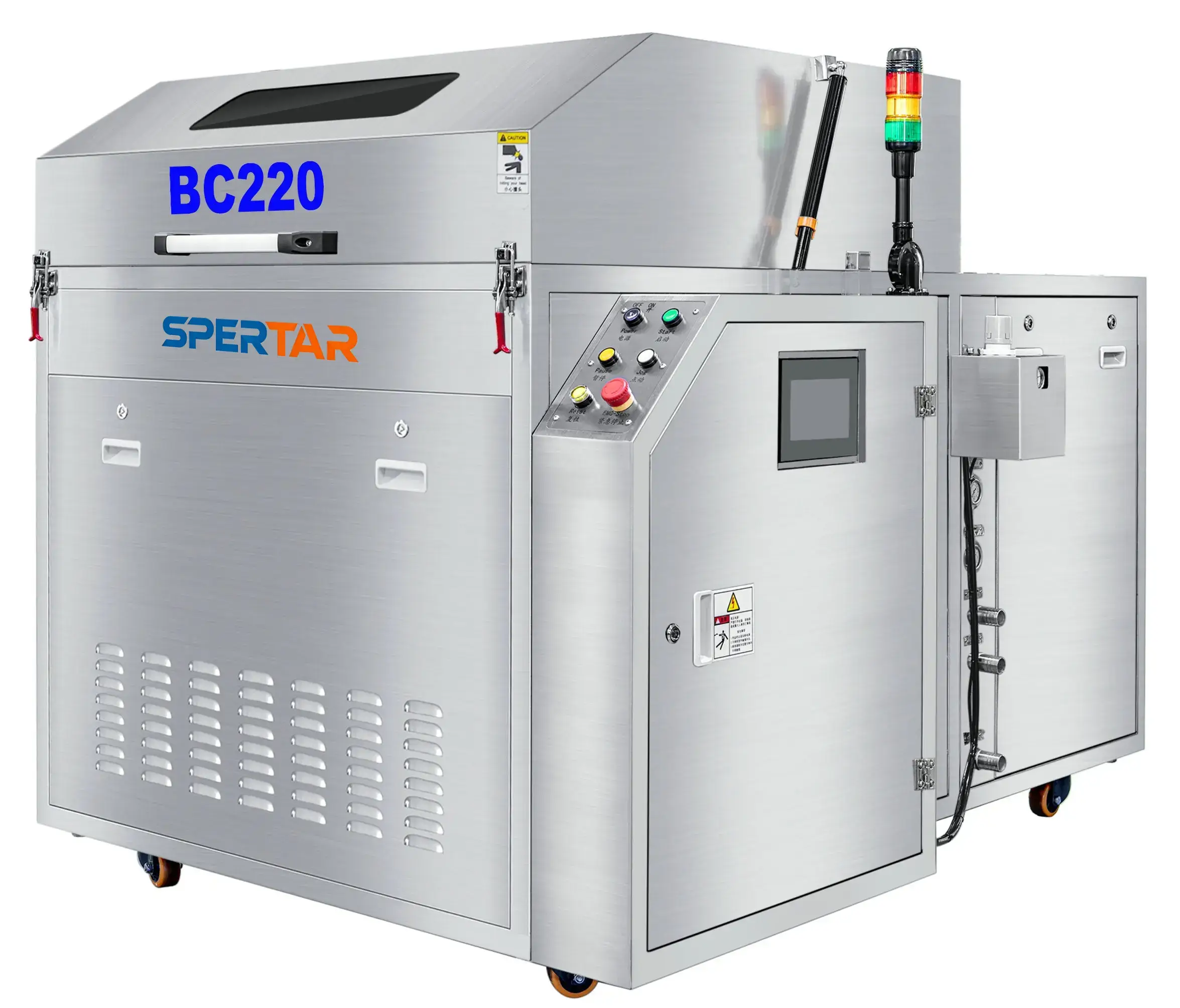 pallet-cleaning-machine-spertar-bc220 BC220 Pallet Cleaning Machine for wave soldering Palltes and reflow oven condensers