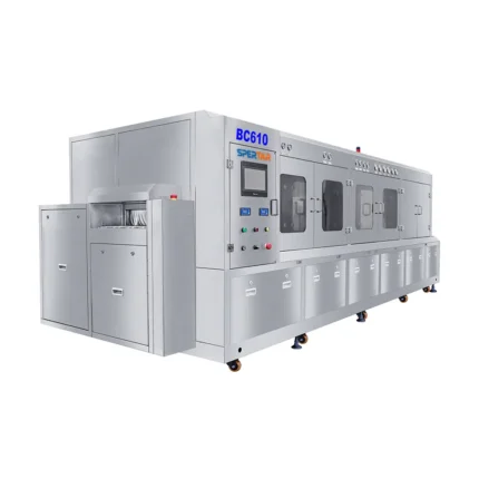 Spertar bc610 pcba inline cleaning machine for large batches pcba cleaning to remove flux residue