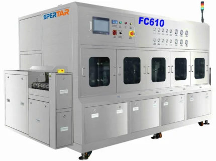 FC610 In-line cleaning machine mixed spray technology PCB cleaner