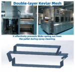 FC610 inline flux cleaning machine for BGA solder ball mounting process