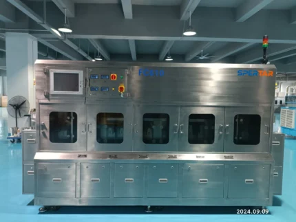 FC610 inline flux cleaning machine for BGA solder ball mounting process