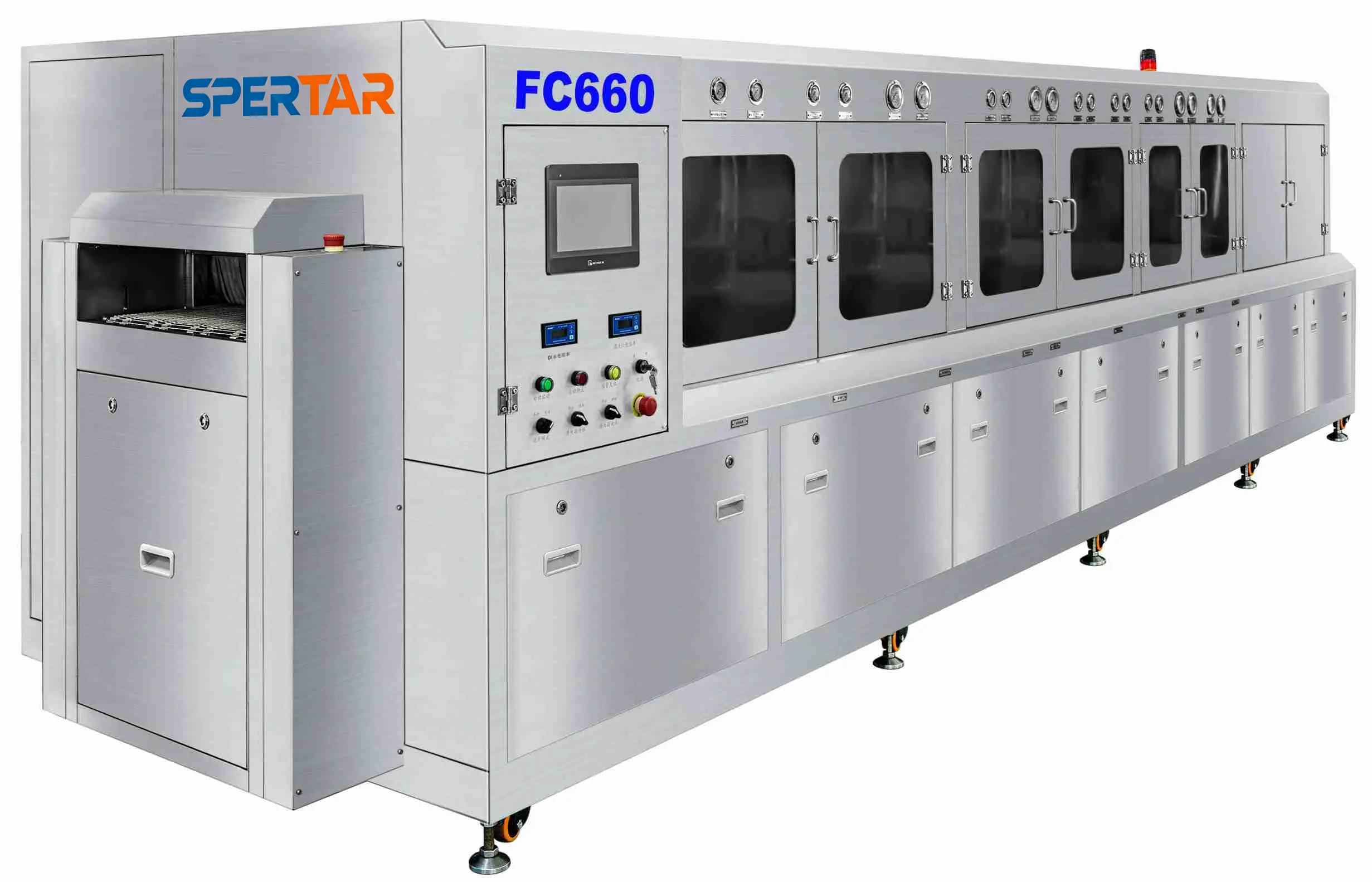 fc660-inline-cleaning-machine-pcb-cleaner-main FC660 Inline Cleaning Machine PCBA Cleaner