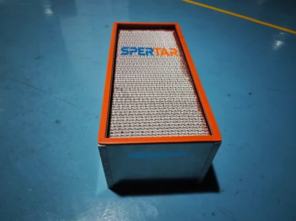 SPERTAR high temperature H14 FFU with full 304 stainless steel frame