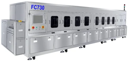 fc730 inline cleaning machine advanced packaging cleaning machine for fcBGA SiP and chiplet semiconductor manufacturing